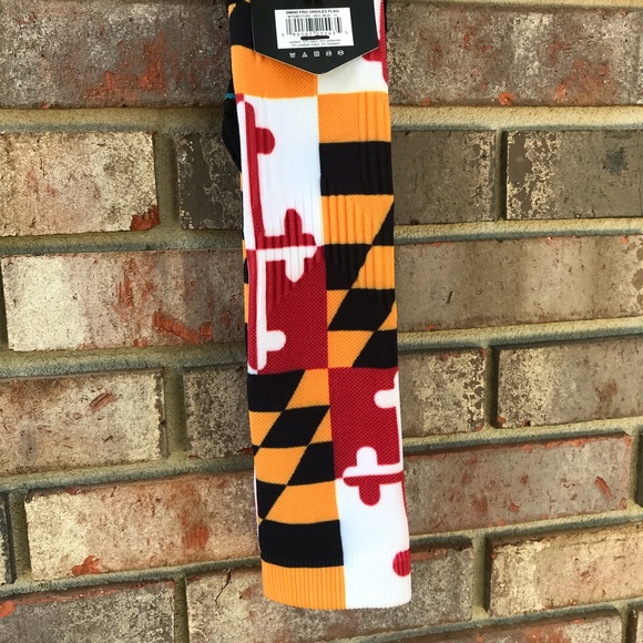 Stance MLB Diamond Pro Orioles Flag OTC Socks - Picture 2 of 16